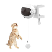 Load image into Gallery viewer, New Electric Cat Toy Funny Cat Teaser Ball Toy Automatic Lifting Spring Rod Yo-Yo Lifting Ball Interactive Puzzle Smart Pet Toys