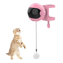 Load image into Gallery viewer, New Electric Cat Toy Funny Cat Teaser Ball Toy Automatic Lifting Spring Rod Yo-Yo Lifting Ball Interactive Puzzle Smart Pet Toys