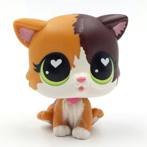 LPS CAT Rare Pet Shop Toys Stands Short Hair Kitten Dog Dachshund Collie Spaniel Great Dane Old Original  Collection Figure