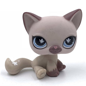 LPS CAT Rare Pet Shop Toys Stands Short Hair Kitten Dog Dachshund Collie Spaniel Great Dane Old Original  Collection Figure