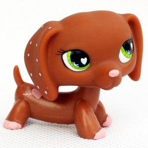 LPS CAT Rare Pet Shop Toys Stands Short Hair Kitten Dog Dachshund Collie Spaniel Great Dane Old Original  Collection Figure