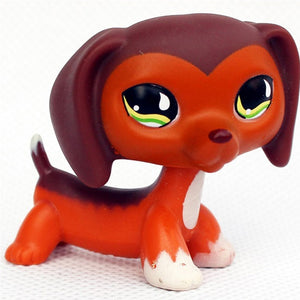 LPS CAT Rare Pet Shop Toys Stands Short Hair Kitten Dog Dachshund Collie Spaniel Great Dane Old Original  Collection Figure