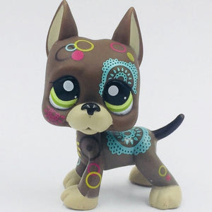 LPS CAT Rare Pet Shop Toys Stands Short Hair Kitten Dog Dachshund Collie Spaniel Great Dane Old Original  Collection Figure