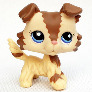 LPS CAT Rare Pet Shop Toys Stands Short Hair Kitten Dog Dachshund Collie Spaniel Great Dane Old Original  Collection Figure