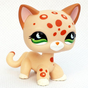 LPS CAT Rare Pet Shop Toys Stands Short Hair Kitten Dog Dachshund Collie Spaniel Great Dane Old Original  Collection Figure