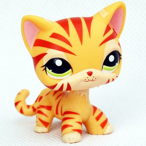 LPS CAT Rare Pet Shop Toys Stands Short Hair Kitten Dog Dachshund Collie Spaniel Great Dane Old Original  Collection Figure