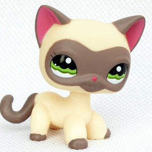 LPS CAT Rare Pet Shop Toys Stands Short Hair Kitten Dog Dachshund Collie Spaniel Great Dane Old Original  Collection Figure