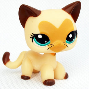 LPS CAT Rare Pet Shop Toys Stands Short Hair Kitten Dog Dachshund Collie Spaniel Great Dane Old Original  Collection Figure