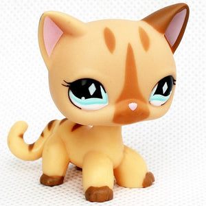 LPS CAT Rare Pet Shop Toys Stands Short Hair Kitten Dog Dachshund Collie Spaniel Great Dane Old Original  Collection Figure