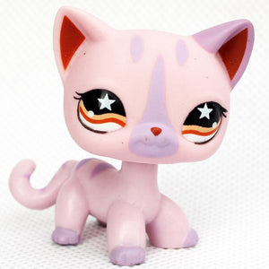 LPS CAT Rare Pet Shop Toys Stands Short Hair Kitten Dog Dachshund Collie Spaniel Great Dane Old Original  Collection Figure