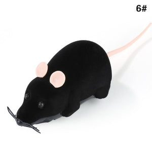 New 8 Colors Cat Toys Remote Control Wireless RC Simulation Mouse Toy Electronic Rat Mice Toy For Kitten Cat Novelty Toy