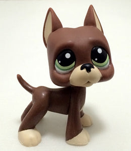 new Lps Pet Shop Toy DobermanCockerSpaniel PinkDog Black Short Hair Cat Collection Action Standing Role Playin Children'sGift