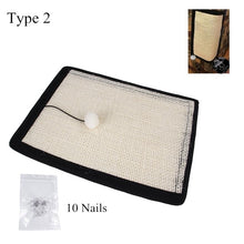 Load image into Gallery viewer, Cat Kitten Scratch Board Furniture Protect Pad Sisal Scratcher Mat Claws Care Cat Toy Sofa Scratching Post Protector