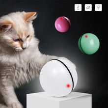 Load image into Gallery viewer, Pet Products Pet Cat Dog Toy LED light Auto Rolling Flash Ball Toys USB Charging Smart Pet Jumping Ball Chasing Ball Funny Cat