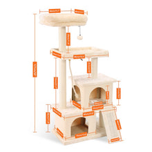 Load image into Gallery viewer, Fast Domestic Delivery Pet Cat Tree Tower Condo House Scratcher Post Toy for Cat Kitten Cat Jumping Toy with Ladder Playing Tree