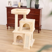 Load image into Gallery viewer, Fast Domestic Delivery Pet Cat Tree Tower Condo House Scratcher Post Toy for Cat Kitten Cat Jumping Toy with Ladder Playing Tree