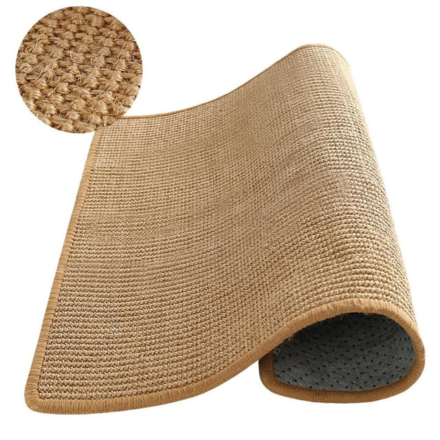 Sisal Cat Scratch Board Cat Scratcher Kitten Mat Climbing Tree Chair Table Mat Furniture Protector Cat Play Toys