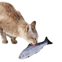 Load image into Gallery viewer, Pet Soft Plush 3D Fish Shape Cat Toy Interactive Gifts Fish Catnip Toys Stuffed Pillow Doll Simulation Fish Playing Toy For Pet