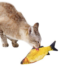 Load image into Gallery viewer, Pet Soft Plush 3D Fish Shape Cat Toy Interactive Gifts Fish Catnip Toys Stuffed Pillow Doll Simulation Fish Playing Toy For Pet