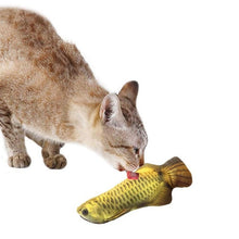 Load image into Gallery viewer, Pet Soft Plush 3D Fish Shape Cat Toy Interactive Gifts Fish Catnip Toys Stuffed Pillow Doll Simulation Fish Playing Toy For Pet