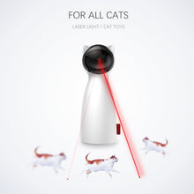 Load image into Gallery viewer, Automatic Cat Toys Interactive Smart Teasing Pet LED Laser Funny Handheld Mode Electronic Pet for All Cats Laserlampje Kat