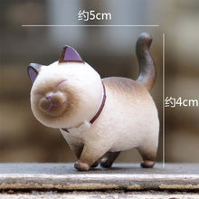 Load image into Gallery viewer, mini kawaii bell cat Japan Anime lovely simulation animal Cat PVC action figure decoration toy collectible model kids toys gift