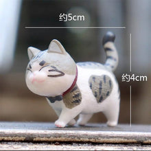 Load image into Gallery viewer, mini kawaii bell cat Japan Anime lovely simulation animal Cat PVC action figure decoration toy collectible model kids toys gift