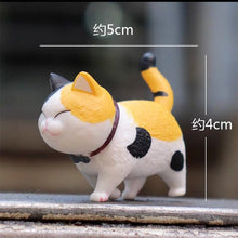 Load image into Gallery viewer, mini kawaii bell cat Japan Anime lovely simulation animal Cat PVC action figure decoration toy collectible model kids toys gift