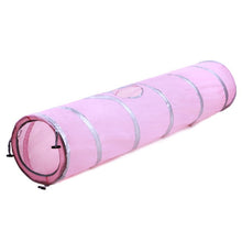 Load image into Gallery viewer, Indoor 2/3/4 5-way Collapsible Cat Tunnel Tube Kitty Tunnel Bored Cat Pet Toys Peek Hole Toy Cat Puppy Kitty Kitten Rabbit