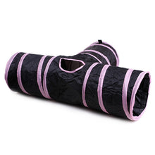 Load image into Gallery viewer, Indoor 2/3/4 5-way Collapsible Cat Tunnel Tube Kitty Tunnel Bored Cat Pet Toys Peek Hole Toy Cat Puppy Kitty Kitten Rabbit