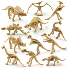 Load image into Gallery viewer, 12pcs Insect Farm Animal model action figure worm Spider Butterfly Fish Dinosaur Dog Cat Lizard Horse hot toy set for children