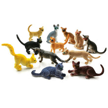 Load image into Gallery viewer, 12pcs Insect Farm Animal model action figure worm Spider Butterfly Fish Dinosaur Dog Cat Lizard Horse hot toy set for children